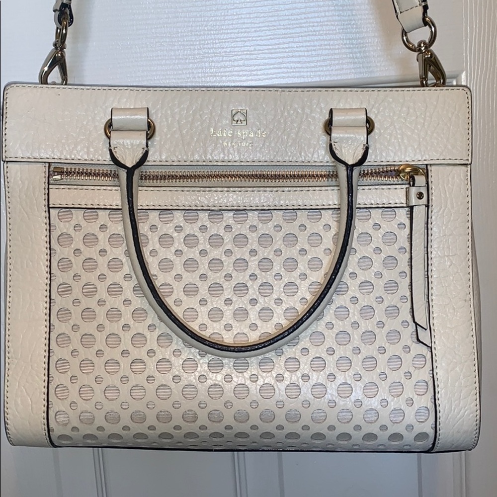 White Kate Spade Purse